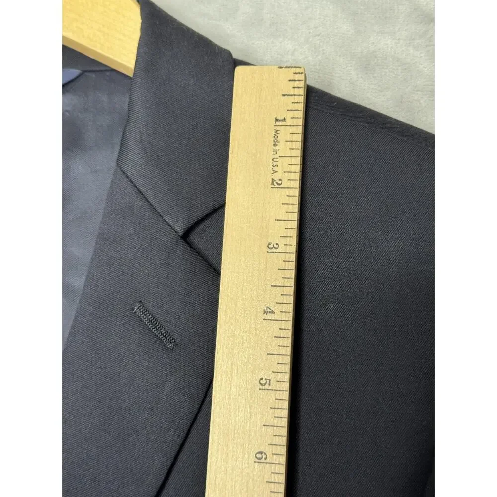 Brooks Brothers Blazer Men 36S Blue 1818 Regent Wool Suit Jacket Made Italy Coat